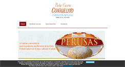 Desktop Screenshot of pastascaserasconsuelito.com